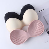 Maxbell Bra Pads Inserts Removable Washable Breathable for Yoga Bra Bikini Top 27.5cm Black