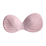 Maxbell Bra Pads Inserts Removable Washable Breathable for Yoga Bra Bikini Top 27.5cm Pink