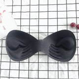 Maxbell Bra Pads Inserts Breast Lifter Washable Comfortable for Bikini Top Swimwear  28cm Black