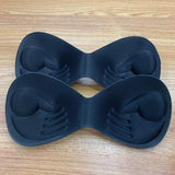 Maxbell Bra Pads Inserts Breast Lifter Washable Comfortable for Bikini Top Swimwear  28cm Black