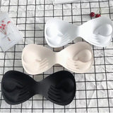 Maxbell Bra Pads Inserts Breast Lifter Washable Comfortable for Bikini Top Swimwear  28cm Black