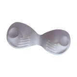 Maxbell Bra Pads Inserts Breast Lifter Washable Comfortable for Bikini Top Swimwear  28cm White