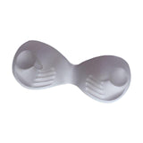 Maxbell Bra Pads Inserts Breast Lifter Washable Comfortable for Bikini Top Swimwear  28cm White