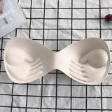 Maxbell Bra Pads Inserts Breast Lifter Washable Comfortable for Bikini Top Swimwear  28cm Apricot