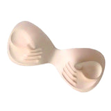 Maxbell Bra Pads Inserts Breast Lifter Washable Comfortable for Bikini Top Swimwear  28cm Pale Mauve