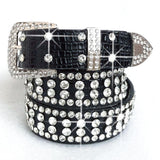 Maxbell Bling Women Waist Belt Waistband Crystal Rhinestone Diamond Studded Sacks