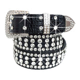 Maxbell Bling Women Waist Belt Waistband Crystal Rhinestone Diamond Studded Sacks