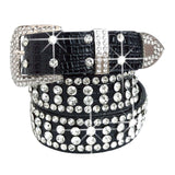 Maxbell Bling Women Waist Belt Waistband Crystal Rhinestone Diamond Studded Sacks