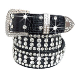 Maxbell Bling Women Waist Belt Waistband Crystal Rhinestone Diamond Studded Sacks