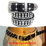 Maxbell Bling Women Waist Belt Waistband Crystal Rhinestone Diamond Studded Sacks
