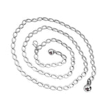 Maxbell Fashion Waist Chain Belt for Women Waistband Metal Chain for Beach Costume Silver