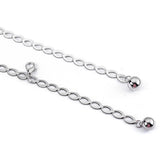 Maxbell Fashion Waist Chain Belt for Women Waistband Metal Chain for Beach Costume Silver