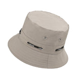 Maxbell Bucket Hat with Rope Breathable Summer for Gardening Fishing Hunting gray