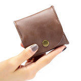 Maxbell Classic PU Leather Purse Wallet Key Organizer Pouch Bag for Women Men Brown