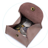 Maxbell Classic PU Leather Purse Wallet Key Organizer Pouch Bag for Women Men Brown