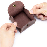 Maxbell Classic PU Leather Purse Wallet Key Organizer Pouch Bag for Women Men Brown