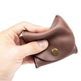 Maxbell Classic PU Leather Purse Wallet Key Organizer Pouch Bag for Women Men Brown