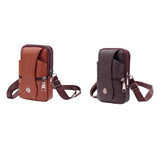 Maxbell Waist Bag Pouch Fanny Pack Waterproof for Running Men Fishing Yellow Brown