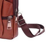 Maxbell Waist Bag Pouch Fanny Pack Waterproof for Running Men Fishing Yellow Brown