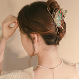 Maxbell Beautiful Girls Hair Clamps Hair Clips Ponytail Holder Non Slip Festival