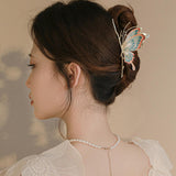 Maxbell Beautiful Girls Hair Clamps Hair Clips Ponytail Holder Non Slip Festival