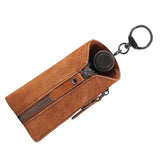 Maxbell PU Leather Waist Key Bag Keychain Case Zipper Closure Purse Multi Function