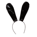 Maxbell Ear Hair Hoop Headwraps Rabbit Ears Headwear for Easter Anime Cosplay Round eared