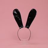 Maxbell Ear Hair Hoop Headwraps Rabbit Ears Headwear for Easter Anime Cosplay Round eared