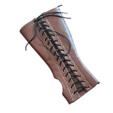 Maxbell Armor Gloves Novelty Cosplay Costume Punk Adult Viking for Halloween brown