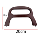 Maxbell Purse Handle Replacement Easy Use Accessor for Shoulder Bag DIY Making Brown