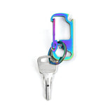 Maxbell Multifunctional Keychains Multitool Key Chain Keyring Women Men Colorful