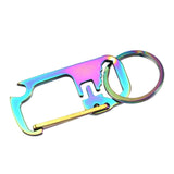 Maxbell Multifunctional Keychains Multitool Key Chain Keyring Women Men Colorful