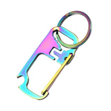 Maxbell Multifunctional Keychains Multitool Key Chain Keyring Women Men Colorful