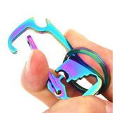 Maxbell Multifunctional Keychains Multitool Key Chain Keyring Women Men Colorful