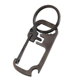 Maxbell Multifunctional Keychains Multitool Key Chain Keyring Women Men Black