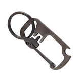 Maxbell Multifunctional Keychains Multitool Key Chain Keyring Women Men Black