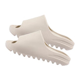 Maxbell Casual Summer Slippers EVA Slippers Beach Shoes Anti Slip Sandals beige 40 to 41