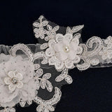 Maxbell 2x Wedding Garter Lace Garter Belt Stretchy Accessories 40cm to 55cm