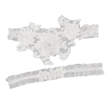 Maxbell 2x Wedding Garter Lace Garter Belt Stretchy Accessories 55cm to 70cm
