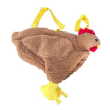 Maxbell Plush Handbag Women's Messenger Chicken Shoulder Bag Purse Children Girls