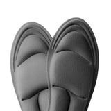 Maxbell 5D Shoes Cushion Pad Inserts Flat Feet Support for Sports Walking gray
