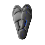 Maxbell 5D Shoes Cushion Pad Inserts Flat Feet Support for Sports Walking gray