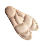 Maxbell 5D Shoes Cushion Pad Inserts Flat Feet Support for Sports Walking beige