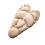 Maxbell 5D Shoes Cushion Pad Inserts Flat Feet Support for Sports Walking beige