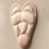 Maxbell 5D Shoes Cushion Pad Inserts Flat Feet Support for Sports Walking beige