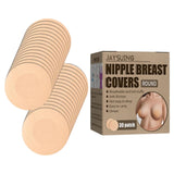 Maxbell 30x Breast Covers Adhesive Invisible for Bathing suits Shirts Women Men