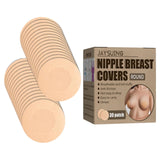 Maxbell 30x Breast Covers Adhesive Invisible for Bathing suits Shirts Women Men