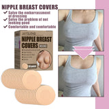 Maxbell 30x Breast Covers Adhesive Invisible for Bathing suits Shirts Women Men