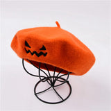 Maxbell Women Hat Keep Warm Costume Accessory for Halloween Gift Fancy Dress orange