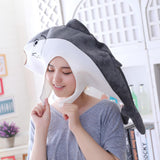 Maxbell Soft Plush Fish Hat Party Costume Hat Unisex Dress up Hat Photo Props